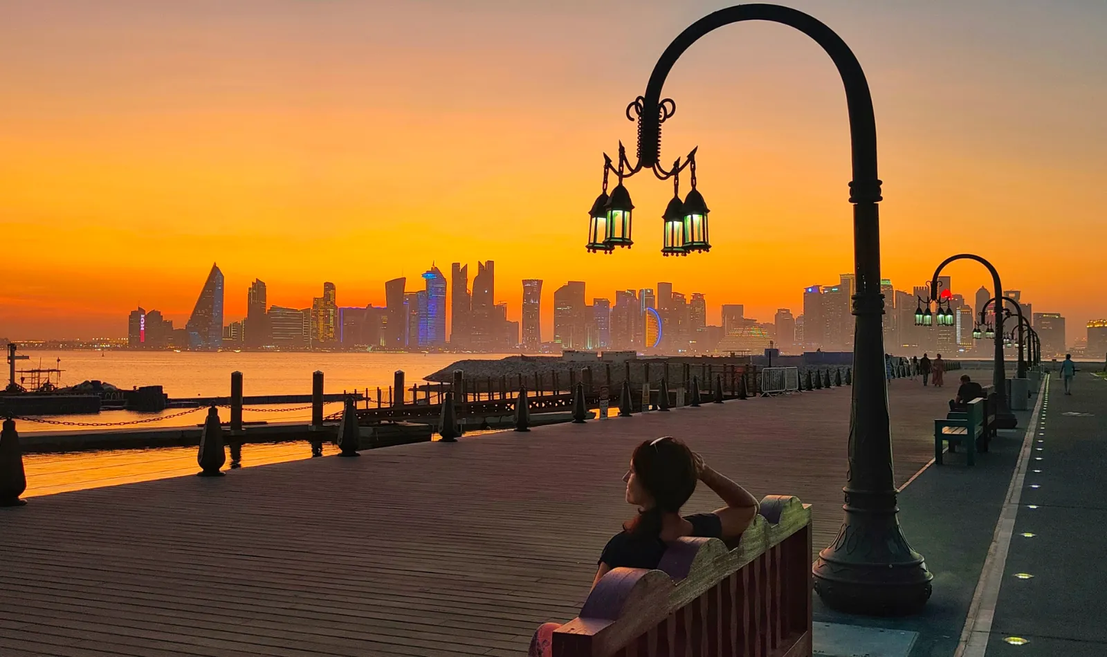 Skyline di Doha