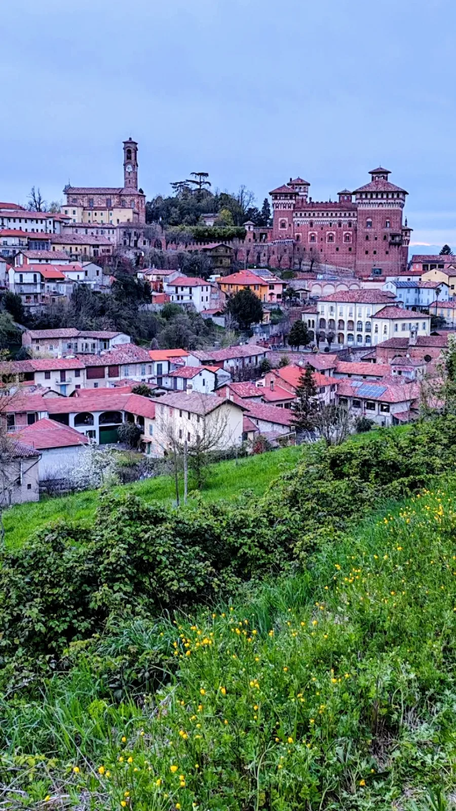 Vista sul Castello di Cereseto