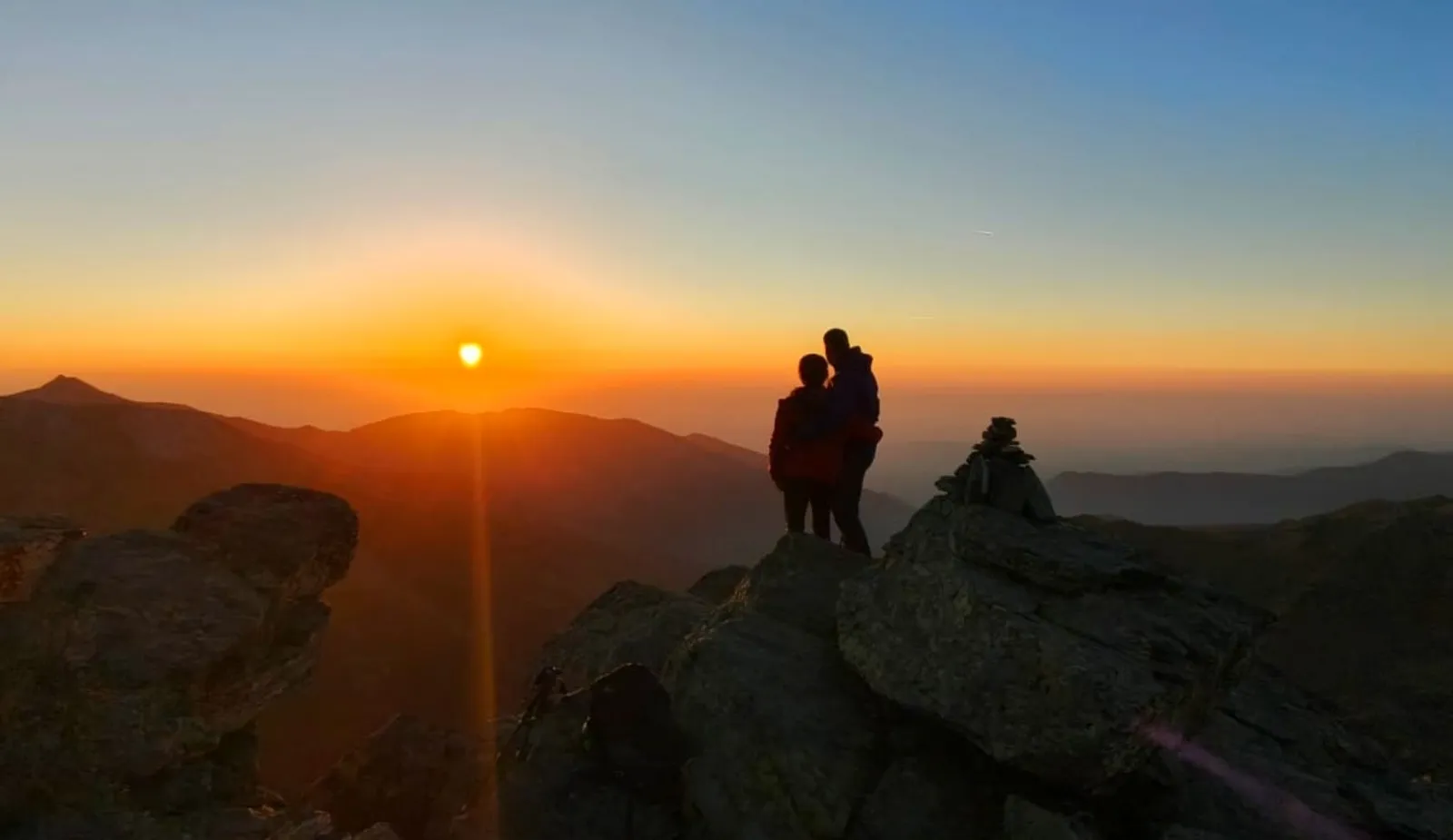 Alba sotto il Monviso