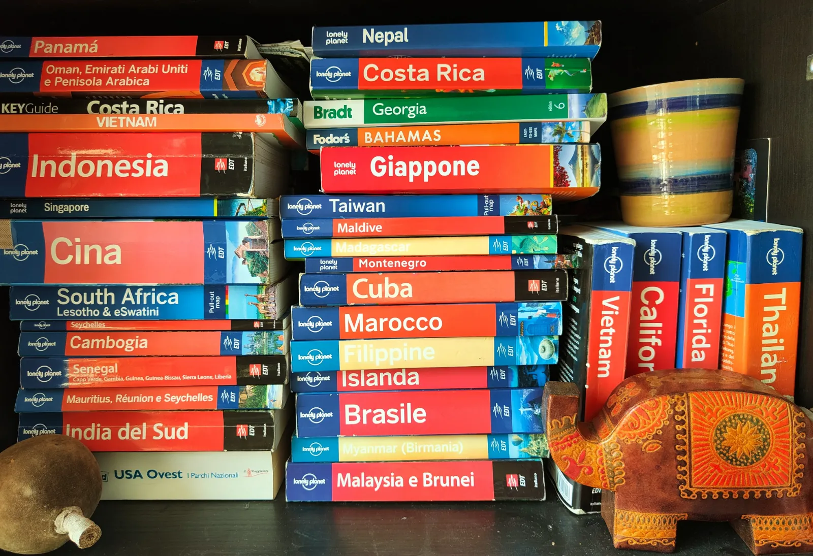 Una parte delle nostre guide di viaggio