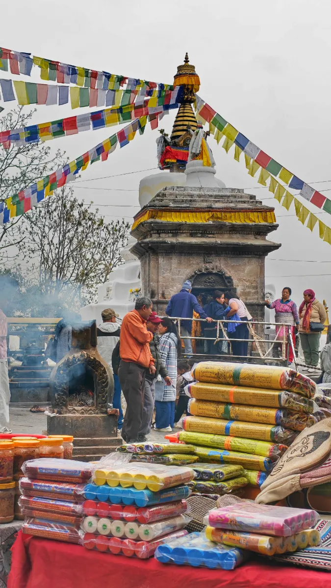 Stupa del villaggio di Namo Buddha