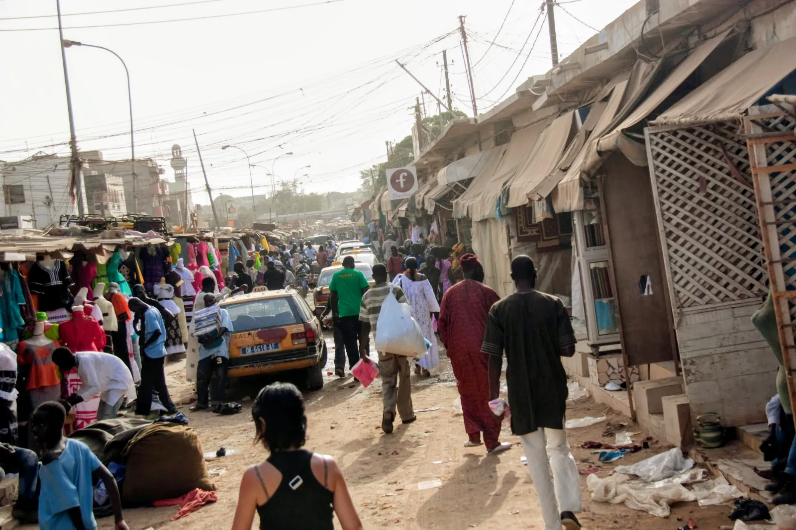 I caotici mercati di Dakar