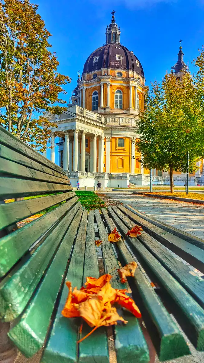 Basilica di Superga in autunno