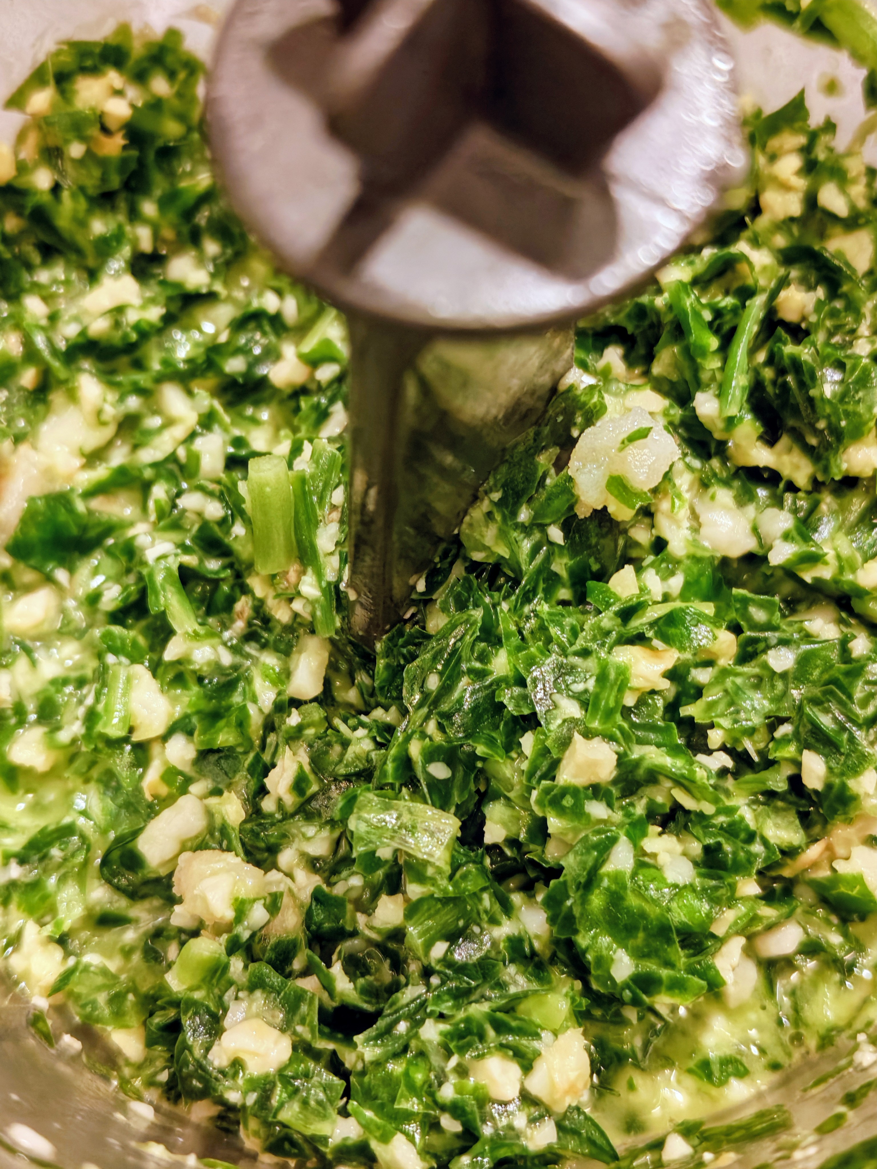 Pesto di aglio orsino e noci